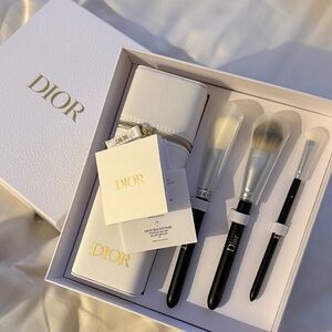 DIOR backstage makeup brush set